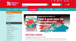 Desktop Screenshot of histoire-junior.fr